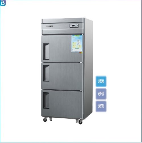 우성 올메탈 직냉식 냉장2,냉동1칸 3도어 30box WS-832RF