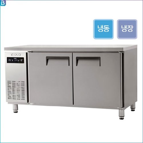유니크대성 올스텐 테이블 냉동냉장고 간냉식 UDS-15FTIE