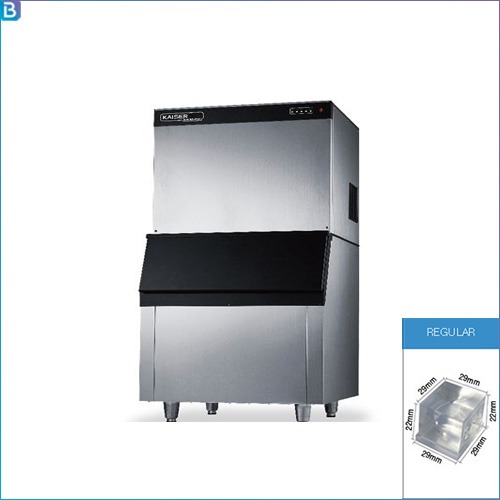 카이저 제빙기 IMK-250 /수냉식/생산량200kg/버티컬타입(큰/작은 얼음)