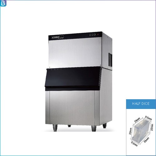 카이저 제빙기 IMK-S450 슬림형 /수냉식/생산량370kg/버티컬타입(큰/작은 얼음)